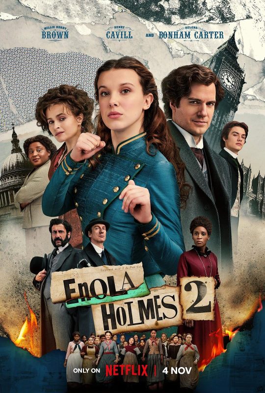 福尔摩斯小姐：伦敦厄运 Enola Holmes 2 (2022)-光鸭·臻影社